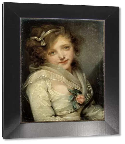 Portrait de jeune fille, c1795. Creator: Jean-Baptiste Greuze