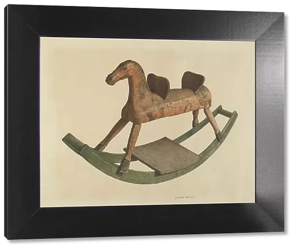 Rocking Horse, 1935 / 1942. Creator: Raymond Neumann