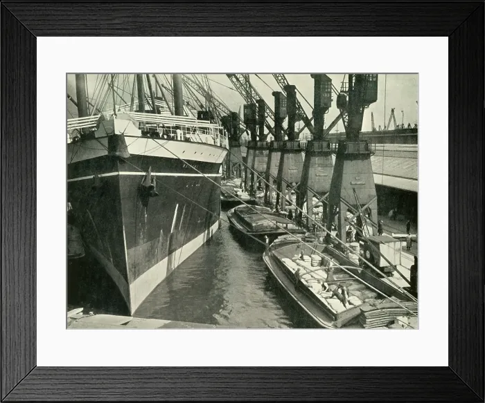 Framed Print : Goods of Whatever Sort Find Here the Appropriate Facilities for Unloading, Storage and... 1937. Creator: J Dixon-Scott. Goods of Whatever Sort Find Here the Appropriate Facilities for Unloading, Storage and... 1937. Creator: J Dixon-Scott Framed Print : Goods of Whatever Sort Find Here the Appropriate Facilities for Unloading, Storage and... 1937. Creator: J Dixon-Scott. Goods of Whatever Sort Find Here the Appropriate Facilities for Unloading, Storage and... 1937. Creator: J Dixon-Scott