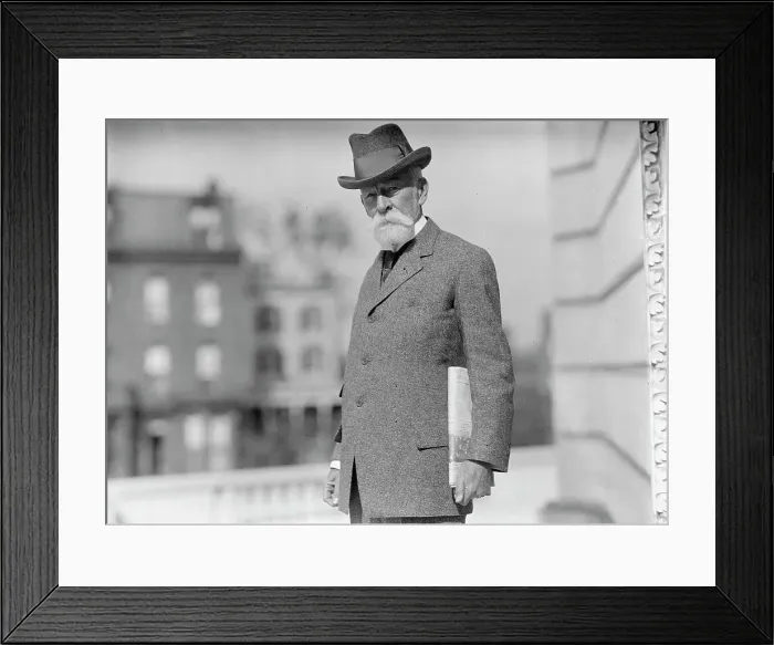 Framed Print : Clapp Hearings - Charles R. Taft, 1912. Creator: Harris & Ewing. Clapp Hearings - Charles R. Taft, 1912. Creator: Harris & Ewing
