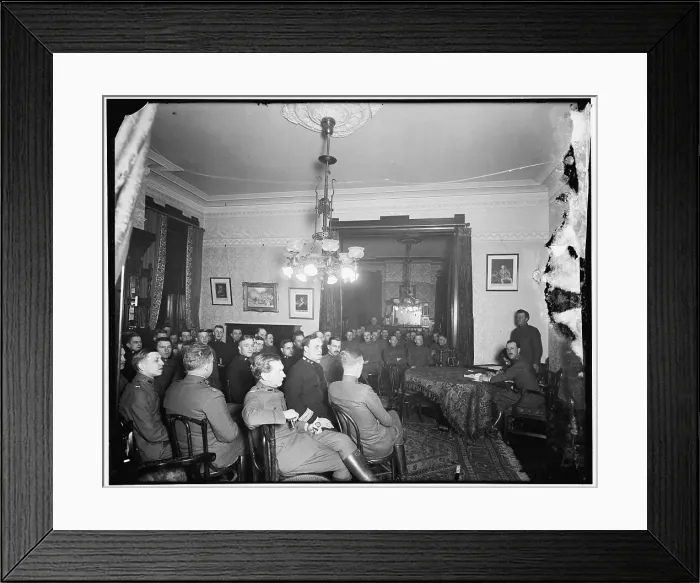 Framed Print : United Service Club, between 1910 and 1920. Creator: Harris & Ewing. United Service Club, between 1910 and 1920. Creator: Harris & Ewing Framed Print : United Service Club, between 1910 and 1920. Creator: Harris & Ewing. United Service Club, between 1910 and 1920. Creator: Harris & Ewing