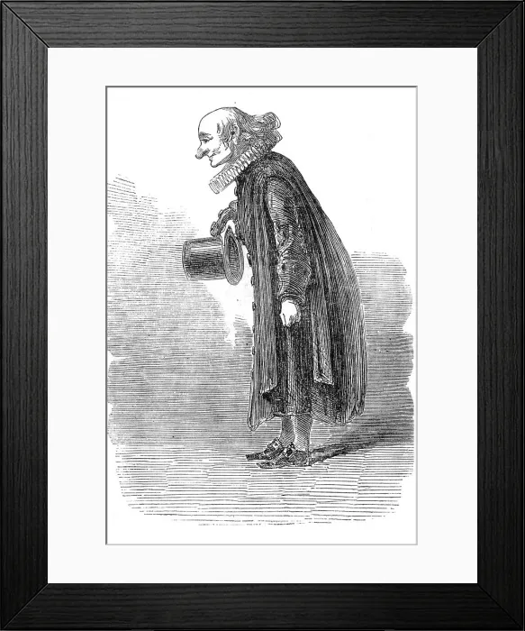 Framed Print : The Lutheran Bishop of Tonning, 1854. Creator: Unknown Framed Print : The Lutheran Bishop of Tonning, 1854. Creator: Unknown
