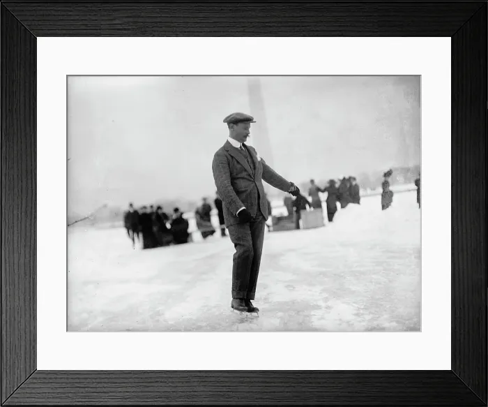 Framed Print : Esmond Ovey, Secretary, British Embassy - Skating, 1912. Creator: Harris & Ewing. Esmond Ovey, Secretary, British Embassy - Skating, 1912. Creator: Harris & Ewing Framed Print : Esmond Ovey, Secretary, British Embassy - Skating, 1912. Creator: Harris & Ewing. Esmond Ovey, Secretary, British Embassy - Skating, 1912. Creator: Harris & Ewing