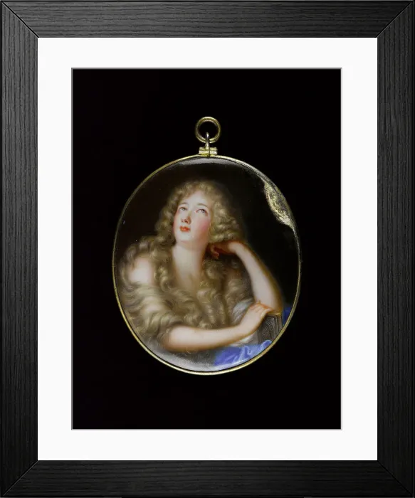 Framed Print : Portrait d'une jeune femme blonde en Madeleine'. Creator: Ecole Francaise. Portrait d'une jeune femme blonde en Madeleine'. Creator: Ecole Francaise Framed Print : Portrait d'une jeune femme blonde en Madeleine'. Creator: Ecole Francaise. Portrait d'une jeune femme blonde en Madeleine'. Creator: Ecole Francaise