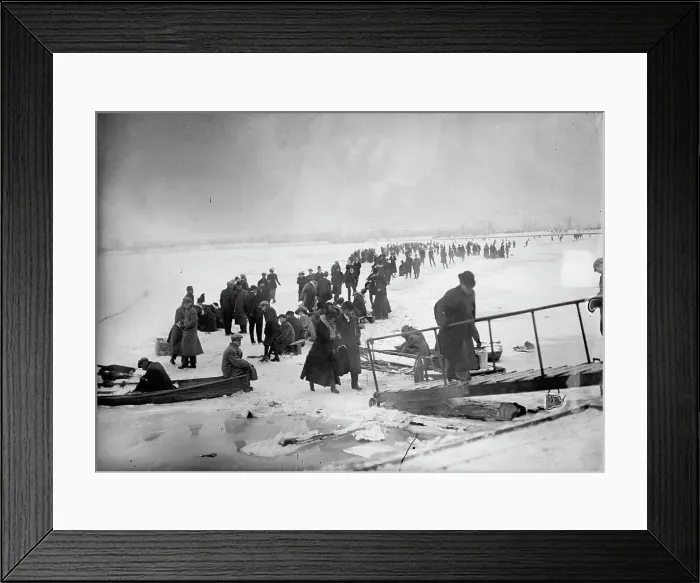 Framed Print : Skating Party, 1912. Creator: Harris & Ewing. Skating Party, 1912. Creator: Harris & Ewing Framed Print : Skating Party, 1912. Creator: Harris & Ewing. Skating Party, 1912. Creator: Harris & Ewing