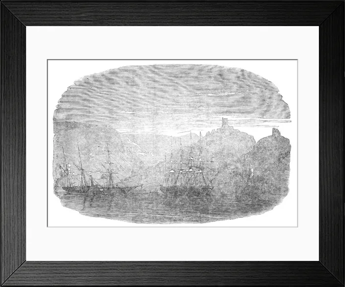 Framed Print : Balaclava Harbour, 1854. Creator: Unknown Framed Print : Balaclava Harbour, 1854. Creator: Unknown