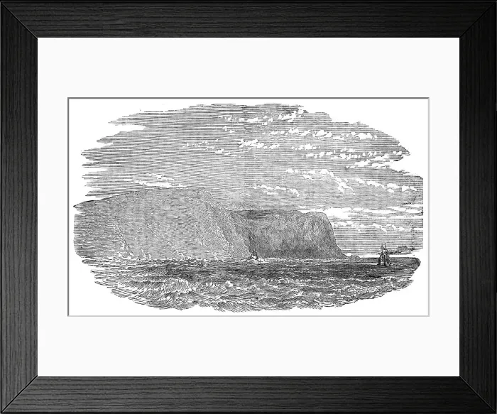 Framed Print : Capes Pherient and Aia, and Balaclava Bay, 1854. Creator: Unknown Framed Print : Capes Pherient and Aia, and Balaclava Bay, 1854. Creator: Unknown