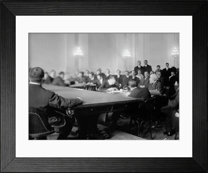 Framed Print : James Jerome Hill, President - Great Northern Railway - Before Stanley Committee, 1911. Creator: Harris & Ewing. James Jerome Hill, President - Great Northern Railway - Before Stanley Committee, 1911. Creator: Harris & Ewing Framed Print : James Jerome Hill, President - Great Northern Railway - Before Stanley Committee, 1911. Creator: Harris & Ewing. James Jerome Hill, President - Great Northern Railway - Before Stanley Committee, 1911. Creator: Harris & Ewing