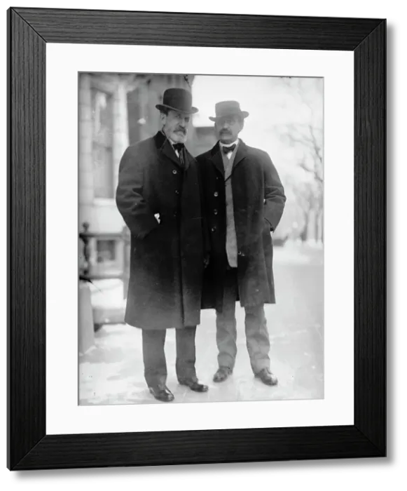 Framed Print : Lincoln Dixon, Rep. from Indiana, Right, with Senator Kern, 1911. Creator: Harris & Ewing. Lincoln Dixon, Rep. from Indiana, Right, with Senator Kern, 1911. Creator: Harris & Ewing Framed Print : Lincoln Dixon, Rep. from Indiana, Right, with Senator Kern, 1911. Creator: Harris & Ewing. Lincoln Dixon, Rep. from Indiana, Right, with Senator Kern, 1911. Creator: Harris & Ewing