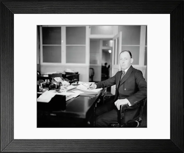 Framed Print : H.M. Gaylord, between 1910 and 1920. Creator: Harris & Ewing. H.M. Gaylord, between 1910 and 1920. Creator: Harris & Ewing