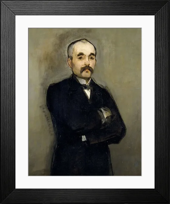Framed Print : Georges Clemenceau, 1879-1880. Creator: Manet, Édouard (1832-1883) Framed Print : Georges Clemenceau, 1879-1880. Creator: Manet, Édouard (1832-1883)