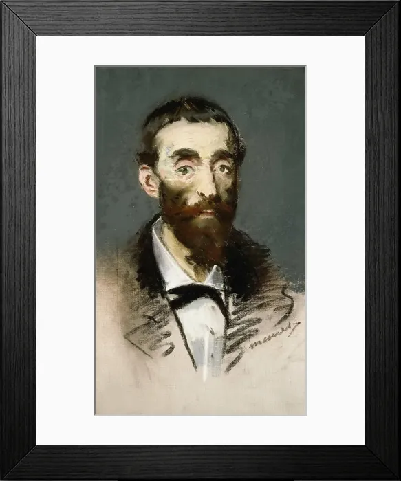 Framed Print : Portrait de Jean de Cabanès, dit Cabaner, 1880. Creator: Manet, Édouard (1832-1883) Framed Print : Portrait de Jean de Cabanès, dit Cabaner, 1880. Creator: Manet, Édouard (1832-1883)
