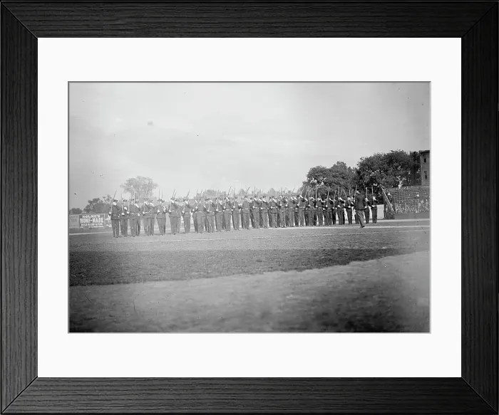 Framed Print : District of Columbia Public Schools, High School Cadets; Drilling, 1911. Creator: Harris & Ewing. District of Columbia Public Schools, High School Cadets; Drilling, 1911. Creator: Harris & Ewing Framed Print : District of Columbia Public Schools, High School Cadets; Drilling, 1911. Creator: Harris & Ewing. District of Columbia Public Schools, High School Cadets; Drilling, 1911. Creator: Harris & Ewing
