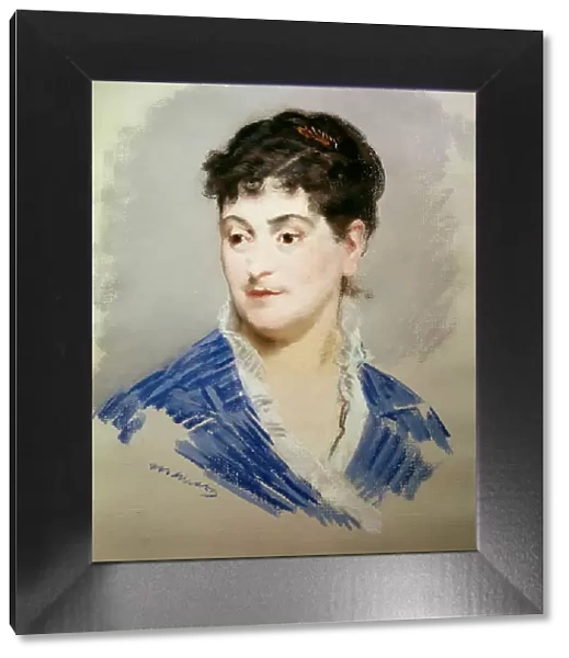 Portrait de Madame Emile Zola, ca 1879. Creator: Manet, Édouard (1832-1883)