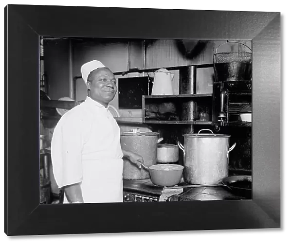 Blue Triangle Chef C.P. Harris, between 1910 and 1920. Creator: Harris & Ewing. Blue Triangle Chef C.P. Harris, between 1910 and 1920. Creator: Harris & Ewing