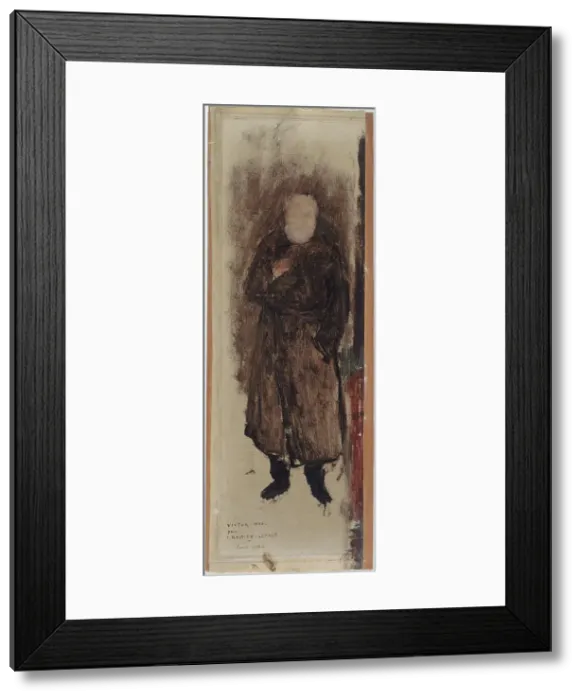 Framed Print : Portrait de Victor Hugo, 1884. Creator: Jules Bastien-Lepage Framed Print : Portrait de Victor Hugo, 1884. Creator: Jules Bastien-Lepage