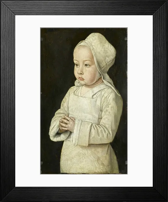 Framed Print : Suzanne de Bourbon (1491-1521), Duchess of Bourbon and Auvergne, ca 1493. Creator: Master of Moulins, (Jean Hey) (ca. 1475-ca. 1505) Framed Print : Suzanne de Bourbon (1491-1521), Duchess of Bourbon and Auvergne, ca 1493. Creator: Master of Moulins, (Jean Hey) (ca. 1475-ca. 1505)