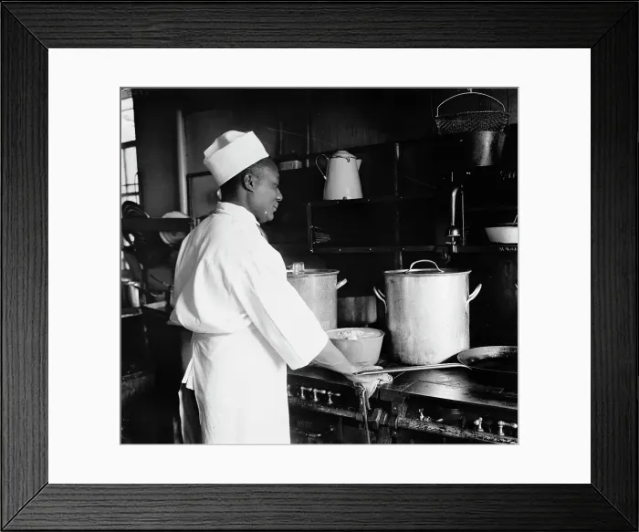 Framed Print : Blue Triangle Chef C.P. Harris, between 1910 and 1920. Creator: Harris & Ewing. Blue Triangle Chef C.P. Harris, between 1910 and 1920. Creator: Harris & Ewing Framed Print : Blue Triangle Chef C.P. Harris, between 1910 and 1920. Creator: Harris & Ewing. Blue Triangle Chef C.P. Harris, between 1910 and 1920. Creator: Harris & Ewing