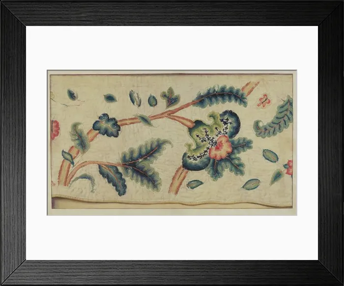 Framed Print : Jacobean Embroidery, c. 1936. Creator: Lawrence Peterson Framed Print : Jacobean Embroidery, c. 1936. Creator: Lawrence Peterson