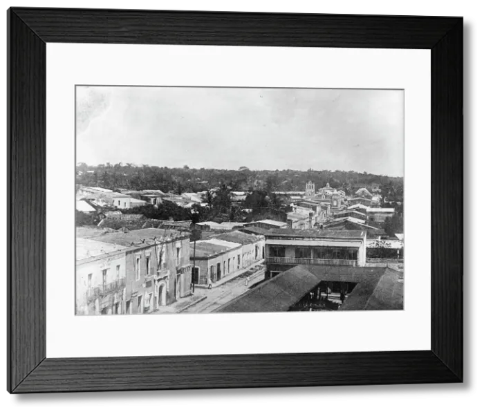 Framed Print : Dominican Republic - San Domingo, Bird's Eye View, 1911. Creator: Harris & Ewing. Dominican Republic - San Domingo, Bird's Eye View, 1911. Creator: Harris & Ewing Framed Print : Dominican Republic - San Domingo, Bird's Eye View, 1911. Creator: Harris & Ewing. Dominican Republic - San Domingo, Bird's Eye View, 1911. Creator: Harris & Ewing