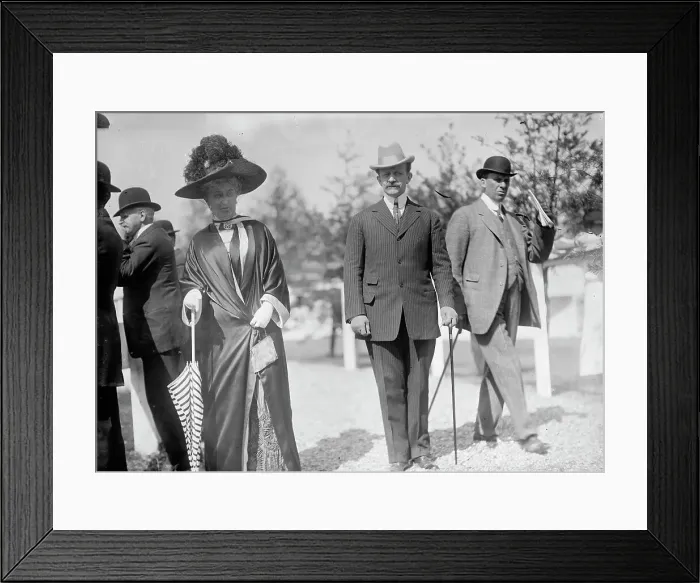 Framed Print : Count J.H. Von Bernstorff, Ambassador From Germany...At Horse Show with The Countess, 1911. Creator: Harris & Ewing. Count J.H. Von Bernstorff, Ambassador From Germany...At Horse Show with The Countess, 1911. Creator: Harris & Ewing Framed Print : Count J.H. Von Bernstorff, Ambassador From Germany...At Horse Show with The Countess, 1911. Creator: Harris & Ewing. Count J.H. Von Bernstorff, Ambassador From Germany...At Horse Show with The Countess, 1911. Creator: Harris & Ewing