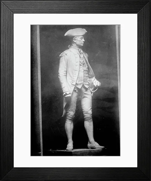 Framed Print : John Paul Jones - Statue On Monument, Foot of 17th Street, D.C. 1911. Creator: Harris & Ewing. John Paul Jones - Statue On Monument, Foot of 17th Street, D.C. 1911. Creator: Harris & Ewing Framed Print : John Paul Jones - Statue On Monument, Foot of 17th Street, D.C. 1911. Creator: Harris & Ewing. John Paul Jones - Statue On Monument, Foot of 17th Street, D.C. 1911. Creator: Harris & Ewing