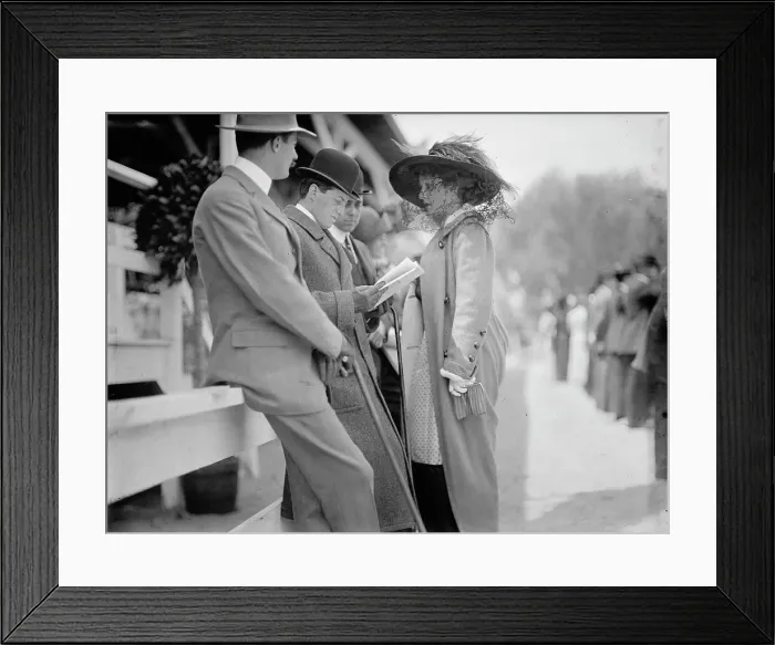 Framed Print : Gerry, Mrs. Peter Goelet - Horse Show, 1911. Creator: Harris & Ewing. Gerry, Mrs. Peter Goelet - Horse Show, 1911. Creator: Harris & Ewing Framed Print : Gerry, Mrs. Peter Goelet - Horse Show, 1911. Creator: Harris & Ewing. Gerry, Mrs. Peter Goelet - Horse Show, 1911. Creator: Harris & Ewing