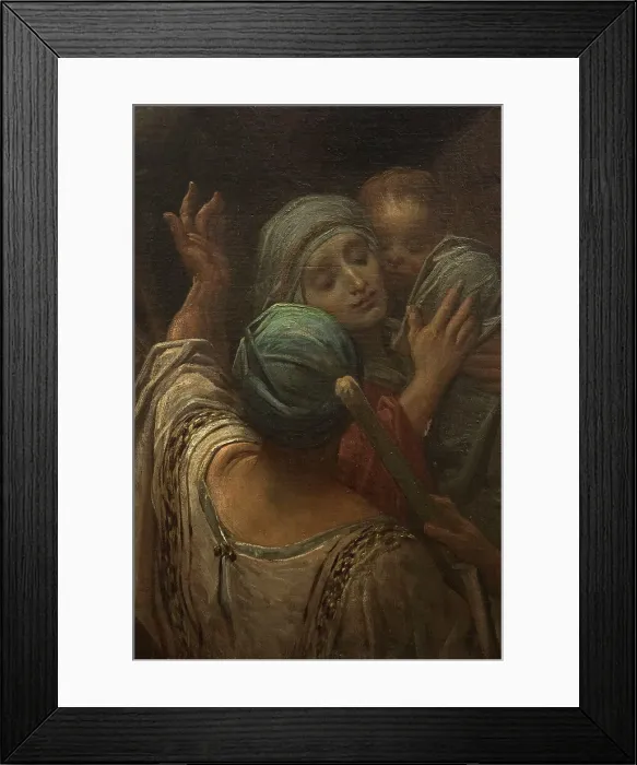Framed Print : La Vallée des larmes, 1883. Creator: Gustave Doré Framed Print : La Vallée des larmes, 1883. Creator: Gustave Doré