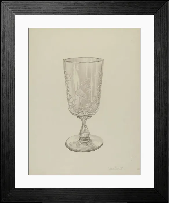 Framed Print : Celery Vase, c. 1939. Creator: Palmyra Pimentel Framed Print : Celery Vase, c. 1939. Creator: Palmyra Pimentel