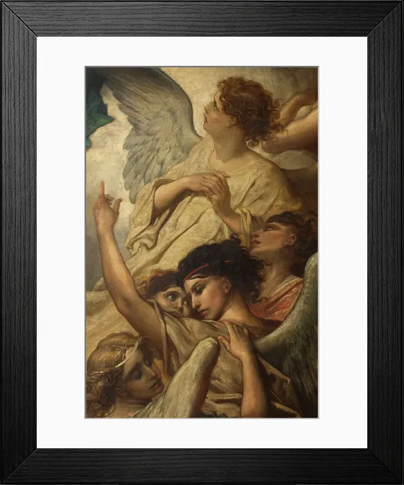 Framed Print : L'Ascension, 1879. Creator: Gustave Doré Framed Print : L'Ascension, 1879. Creator: Gustave Doré