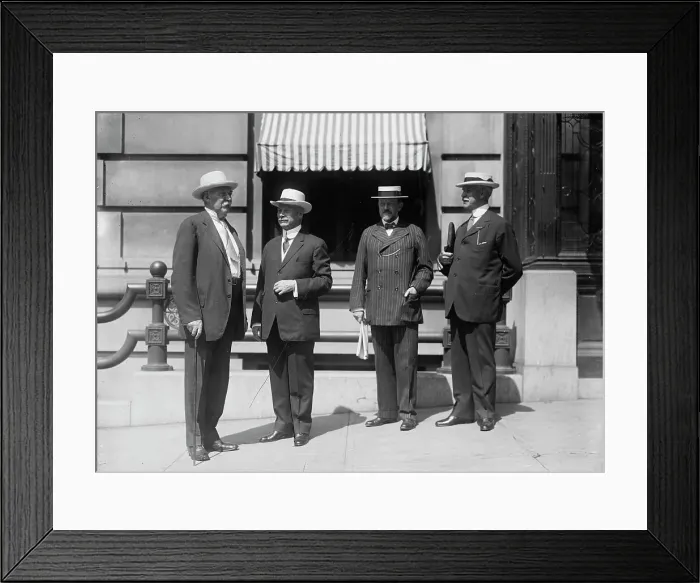 Framed Print : U.S. Steel Corporation, Lindaburg, Richard, Ream, Norman B. Roberts, Percival, Gary... 1912. Creator: Harris & Ewing. U.S. Steel Corporation, Lindaburg, Richard, Ream, Norman B. Roberts, Percival, Gary... 1912. Creator: Harris & Ewing Framed Print : U.S. Steel Corporation, Lindaburg, Richard, Ream, Norman B. Roberts, Percival, Gary... 1912. Creator: Harris & Ewing. U.S. Steel Corporation, Lindaburg, Richard, Ream, Norman B. Roberts, Percival, Gary... 1912. Creator: Harris & Ewing