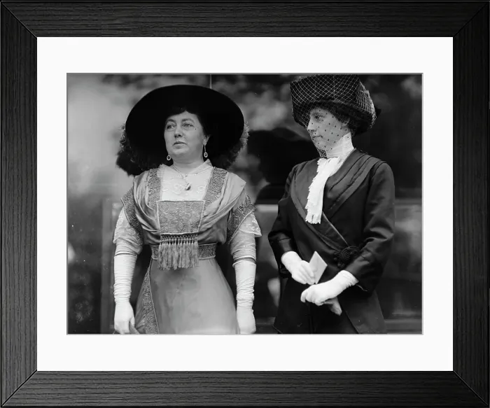 Framed Print : Dolly Madison Breakfast - Mrs. Norman E. Mack, Miss Laura Merriam, 1912. Creator: Harris & Ewing. Dolly Madison Breakfast - Mrs. Norman E. Mack, Miss Laura Merriam, 1912. Creator: Harris & Ewing Framed Print : Dolly Madison Breakfast - Mrs. Norman E. Mack, Miss Laura Merriam, 1912. Creator: Harris & Ewing. Dolly Madison Breakfast - Mrs. Norman E. Mack, Miss Laura Merriam, 1912. Creator: Harris & Ewing