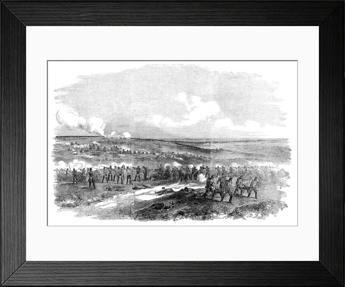 Framed Print : Sortie of the Russians from Sebastopol, October 26, 1854. Creator: Unknown Framed Print : Sortie of the Russians from Sebastopol, October 26, 1854. Creator: Unknown