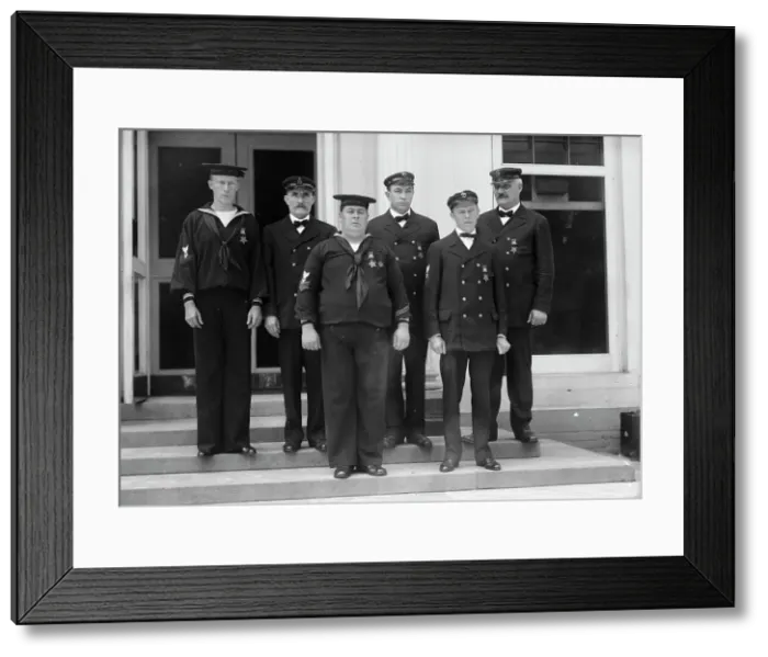 Framed Print : Honor Men of U.S. Navy; Groups, 1911. Creator: Harris & Ewing. Honor Men of U.S. Navy; Groups, 1911. Creator: Harris & Ewing Framed Print : Honor Men of U.S. Navy; Groups, 1911. Creator: Harris & Ewing. Honor Men of U.S. Navy; Groups, 1911. Creator: Harris & Ewing