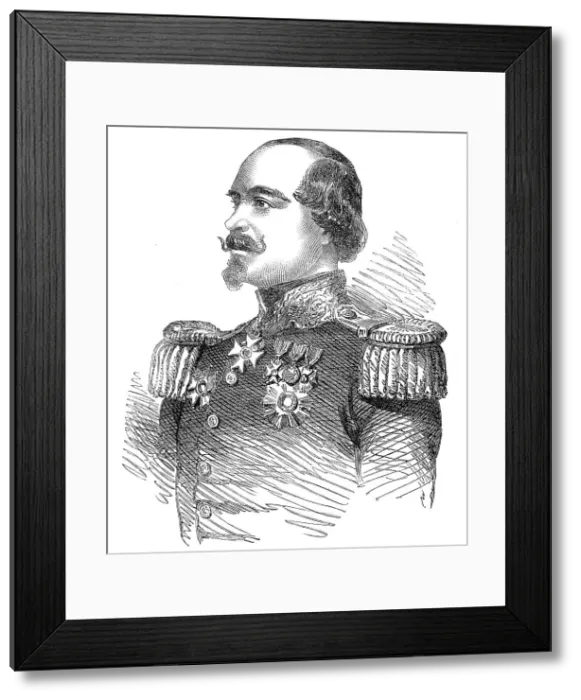 Framed Print : General Canrobert, Commander-in-Chief of the French Forces in the Crimea, 1854. Creator: Unknown Framed Print : General Canrobert, Commander-in-Chief of the French Forces in the Crimea, 1854. Creator: Unknown