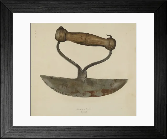 Framed Print : Chopper, 1938. Creator: George Roehl Framed Print : Chopper, 1938. Creator: George Roehl