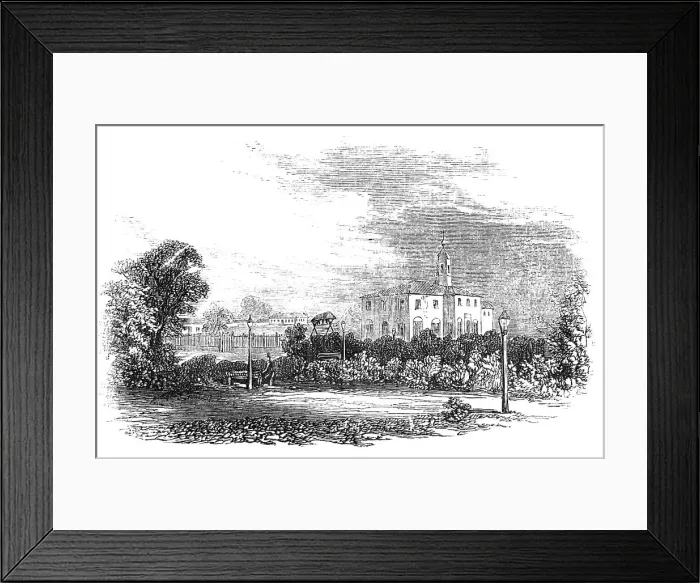 Framed Print : Eupatoria - The Promenade, 1854. Creator: Unknown Framed Print : Eupatoria - The Promenade, 1854. Creator: Unknown
