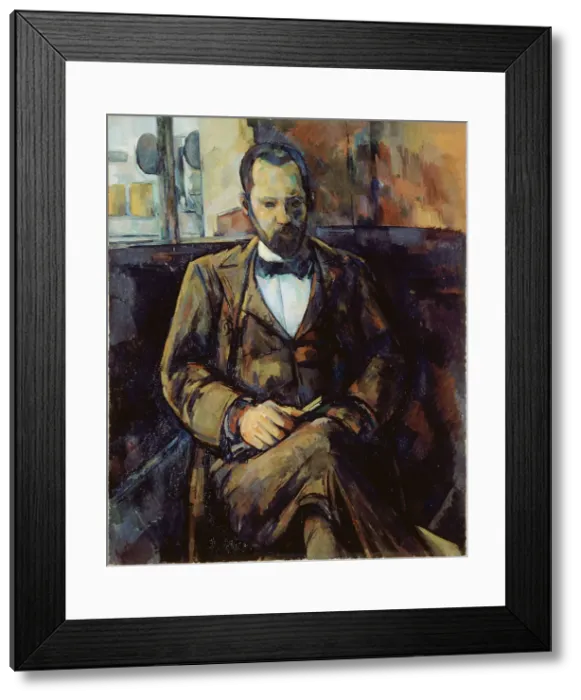 Framed Print : Portrait d'Ambroise Vollard, 1899. Creator: Paul Cezanne Framed Print : Portrait d'Ambroise Vollard, 1899. Creator: Paul Cezanne