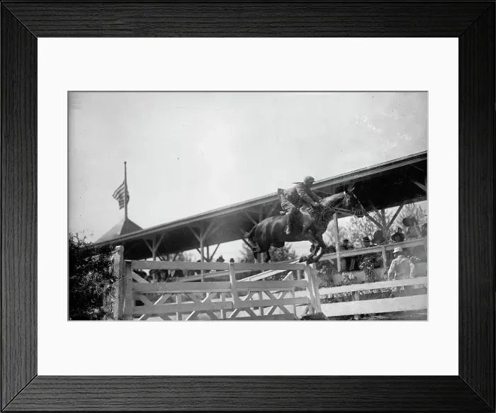 Framed Print : Horse Shows - Unidentified Entrant, 1912. Creator: Harris & Ewing. Horse Shows - Unidentified Entrant, 1912. Creator: Harris & Ewing Framed Print : Horse Shows - Unidentified Entrant, 1912. Creator: Harris & Ewing. Horse Shows - Unidentified Entrant, 1912. Creator: Harris & Ewing