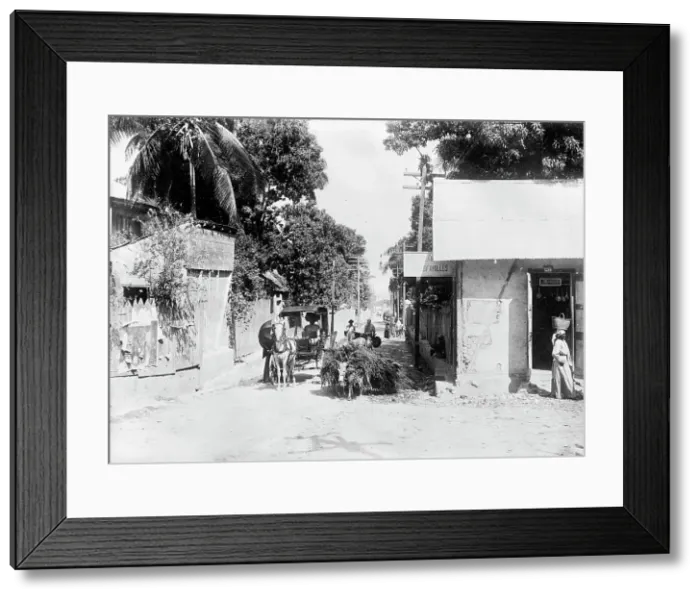 Framed Print : Haiti. Scene, Port Au Prince, 1911. Creator: Harris & Ewing. Haiti. Scene, Port Au Prince, 1911. Creator: Harris & Ewing Framed Print : Haiti. Scene, Port Au Prince, 1911. Creator: Harris & Ewing. Haiti. Scene, Port Au Prince, 1911. Creator: Harris & Ewing