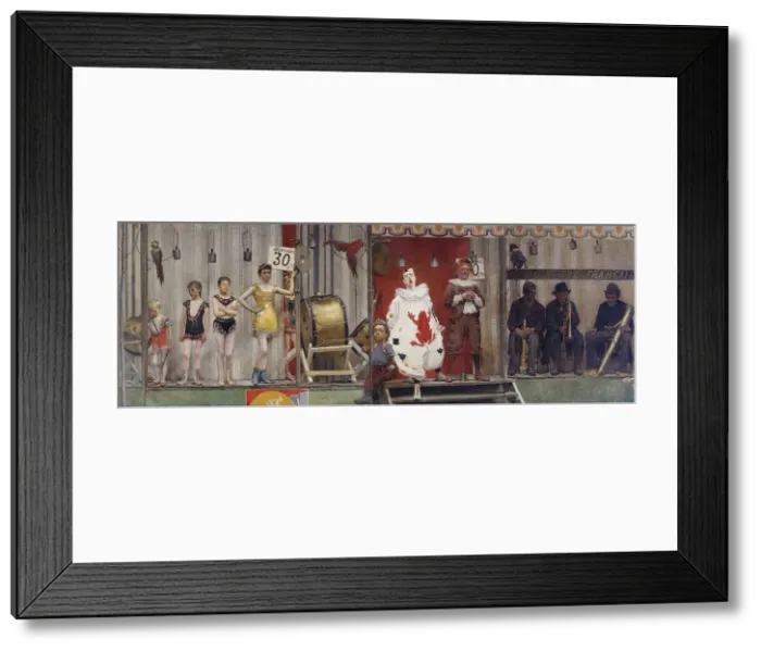 Framed Print : Grimaces et misère - Les Saltimbanques, 1888. Creator: Fernand Pelez Framed Print : Grimaces et misère - Les Saltimbanques, 1888. Creator: Fernand Pelez