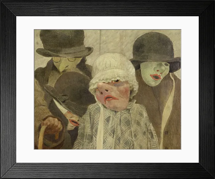 Framed Print : La Vachalcade, between 1896 and 1900. Creator: Fernand Pelez Framed Print : La Vachalcade, between 1896 and 1900. Creator: Fernand Pelez
