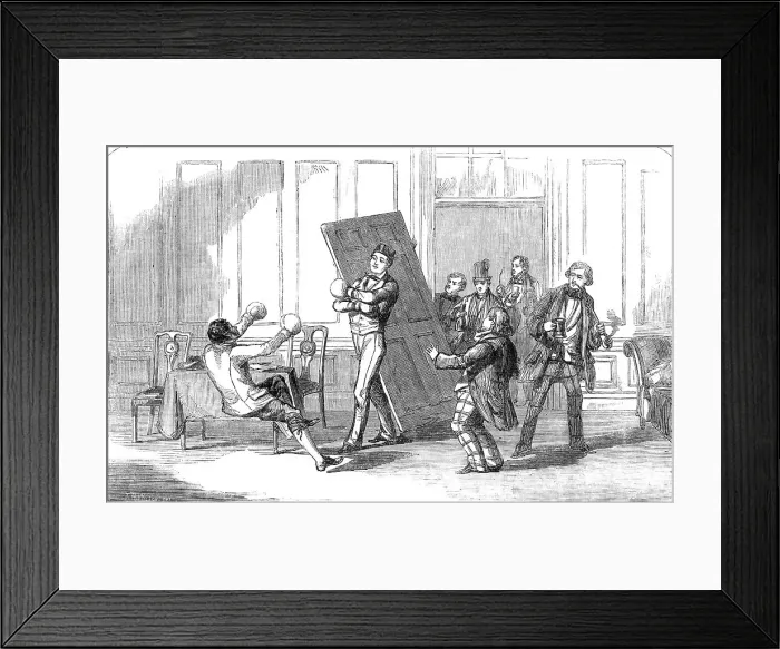 Framed Print : Scene from the new farce of The Slow Man, at the Adelphi Theatre, 1854. Creator: T. H. Wilson. Scene from the new farce of The Slow Man, at the Adelphi Theatre, 1854. Creator: T. H. Wilson Framed Print : Scene from the new farce of The Slow Man, at the Adelphi Theatre, 1854. Creator: T. H. Wilson. Scene from the new farce of The Slow Man, at the Adelphi Theatre, 1854. Creator: T. H. Wilson