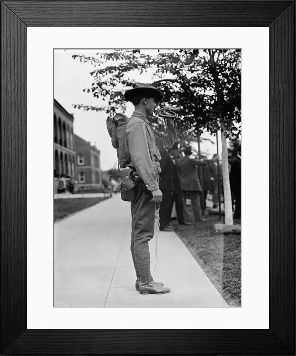 Framed Print : U.S. Army Inspection, 1910. Creator: Harris & Ewing. U.S. Army Inspection, 1910. Creator: Harris & Ewing Framed Print : U.S. Army Inspection, 1910. Creator: Harris & Ewing. U.S. Army Inspection, 1910. Creator: Harris & Ewing