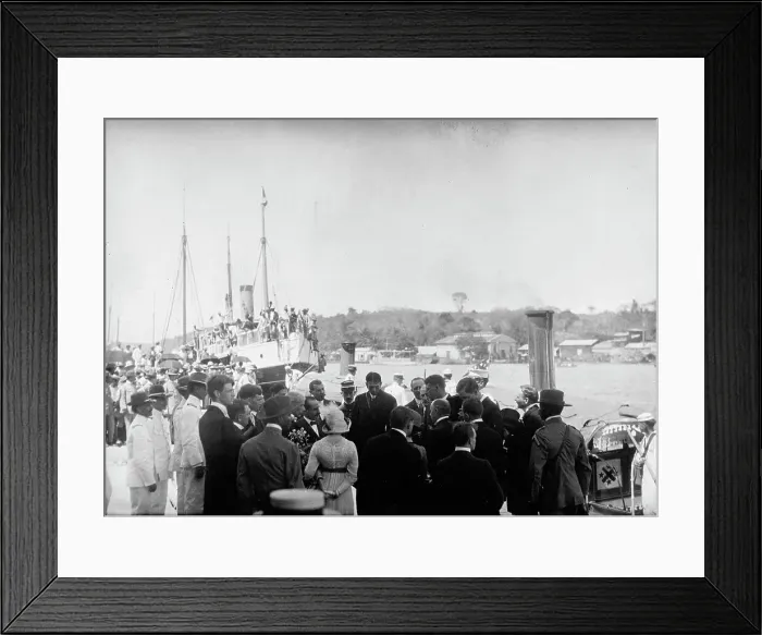Framed Print : Philander C. Knox Visit To Central America And The West Indies - Knox In San Domingo, 1912. Creator: Harris & Ewing. Philander C. Knox Visit To Central America And The West Indies - Knox In San Domingo, 1912. Creator: Harris & Ewing Framed Print : Philander C. Knox Visit To Central America And The West Indies - Knox In San Domingo, 1912. Creator: Harris & Ewing. Philander C. Knox Visit To Central America And The West Indies - Knox In San Domingo, 1912. Creator: Harris & Ewing