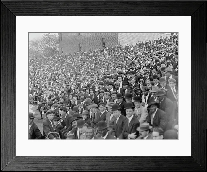 Framed Print : Baseball, Professional - Bleachers, 1910. Creator: Harris & Ewing. Baseball, Professional - Bleachers, 1910. Creator: Harris & Ewing Framed Print : Baseball, Professional - Bleachers, 1910. Creator: Harris & Ewing. Baseball, Professional - Bleachers, 1910. Creator: Harris & Ewing