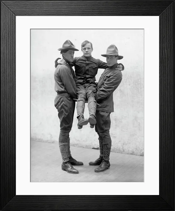 Framed Print : Boy Scouts Training Demonstration, 1912. Creator: Harris & Ewing. Boy Scouts Training Demonstration, 1912. Creator: Harris & Ewing Framed Print : Boy Scouts Training Demonstration, 1912. Creator: Harris & Ewing. Boy Scouts Training Demonstration, 1912. Creator: Harris & Ewing