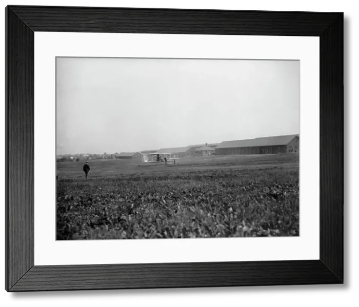 Framed Print : Wright Flights, Fort Myer, Va, July 1909 - First Army Flights; View of Wright Plane, 1909 July. Creator: Harris & Ewing. Wright Flights, Fort Myer, Va, July 1909 - First Army Flights; View of Wright Plane, 1909 July. Creator: Harris & Ewing Framed Print : Wright Flights, Fort Myer, Va, July 1909 - First Army Flights; View of Wright Plane, 1909 July. Creator: Harris & Ewing. Wright Flights, Fort Myer, Va, July 1909 - First Army Flights; View of Wright Plane, 1909 July. Creator: Harris & Ewing