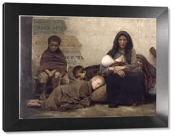 Sans asile, 1883. Creator: Fernand Pelez