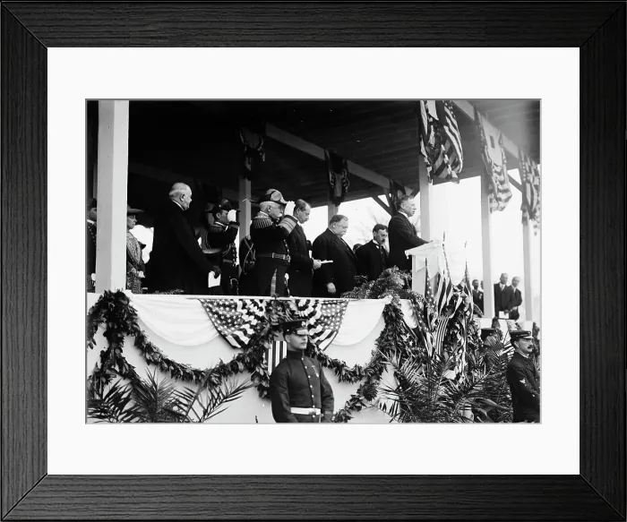 Framed Print : Dedication of Monument to John Paul Jones, 17 April 1912. Creator: Harris & Ewing. Dedication of Monument to John Paul Jones, 17 April 1912. Creator: Harris & Ewing Framed Print : Dedication of Monument to John Paul Jones, 17 April 1912. Creator: Harris & Ewing. Dedication of Monument to John Paul Jones, 17 April 1912. Creator: Harris & Ewing